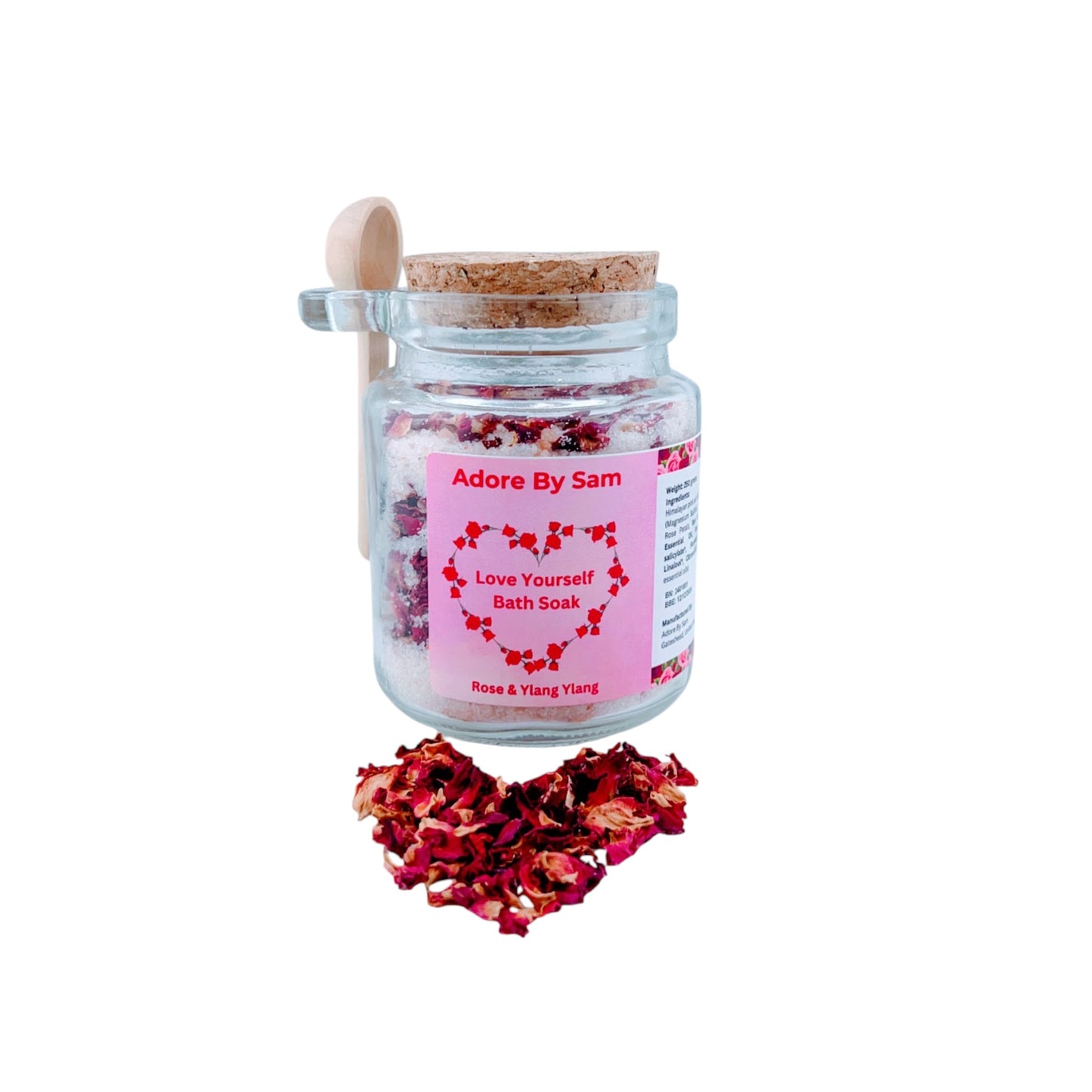 Love Yourself Bath Soak. Rose & Ylang-ylang