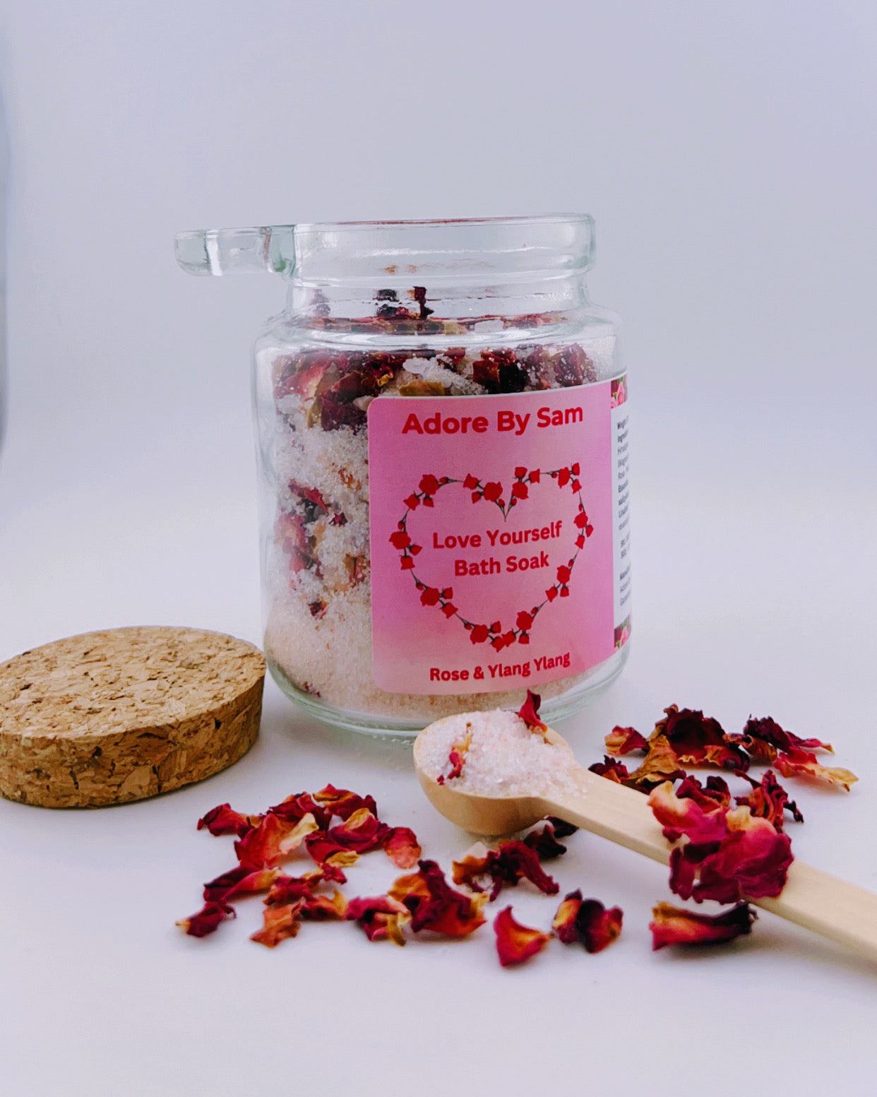 Love Yourself Bath Soak. Rose & Ylang-ylang