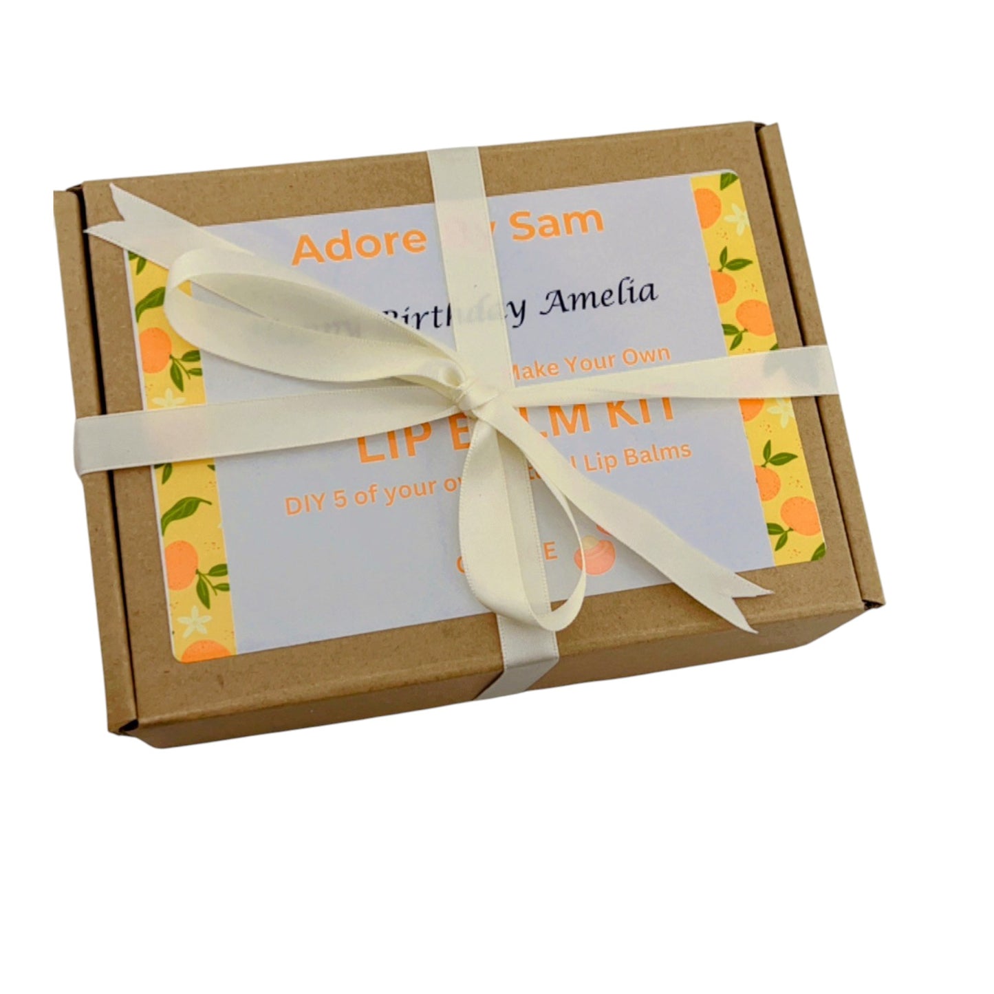 Make Your Own Lip Balm Kit - Orange Flavour