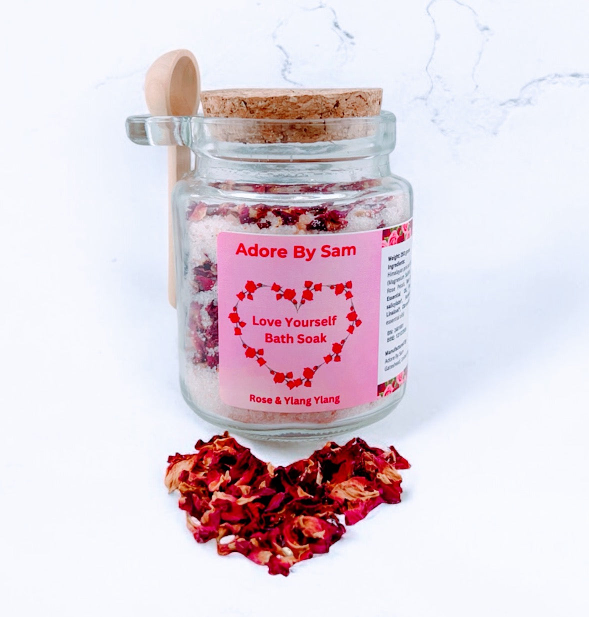 Love Yourself Bath Soak. Rose & Ylang-ylang