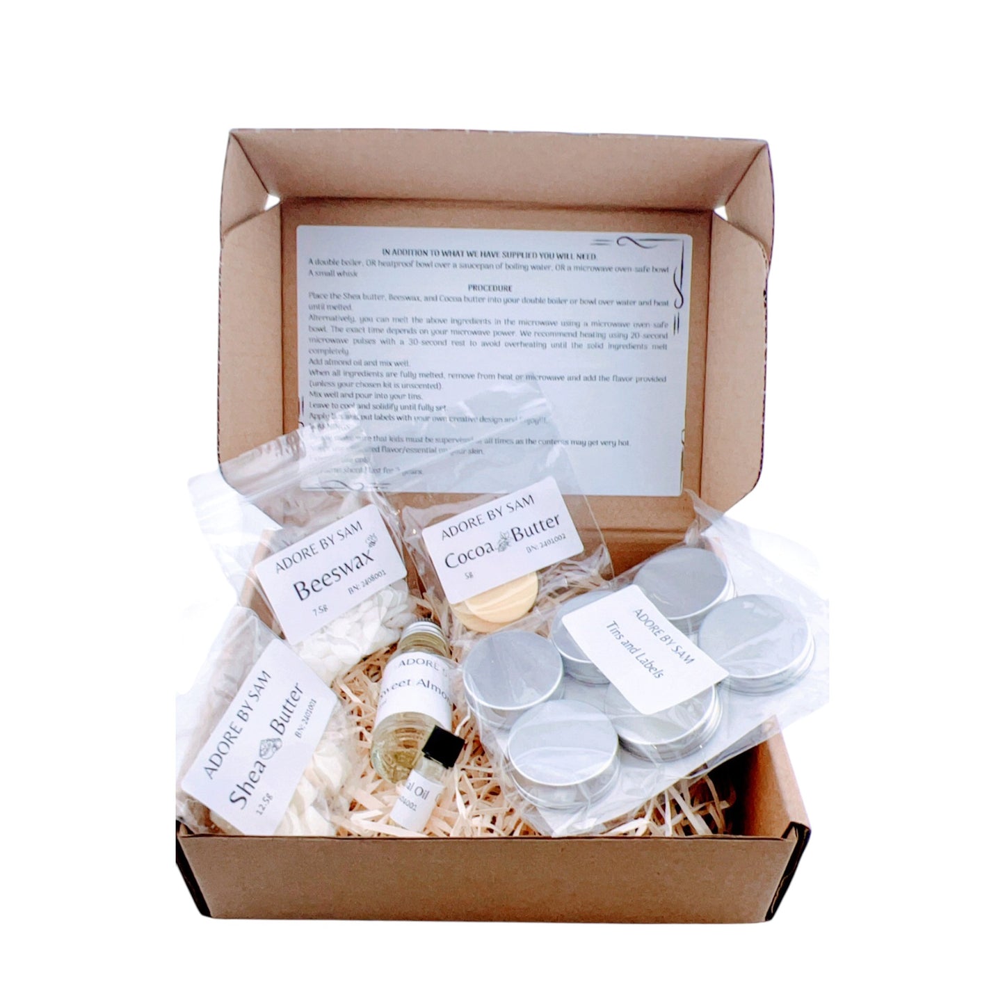 Make Your Own Lip Balm Kit - Strawberry Flavour